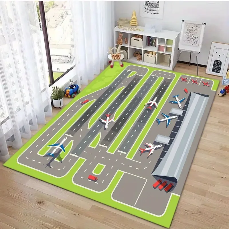 Kids Outdoor Play Area - Kids Play Mat Area Rugs Airport