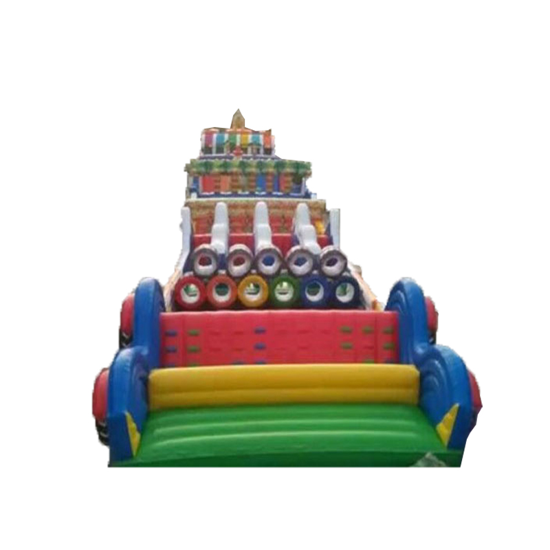 Kids Outdoor Obstacle Course Equipment - Inflatable obstacles Course for Kids and
