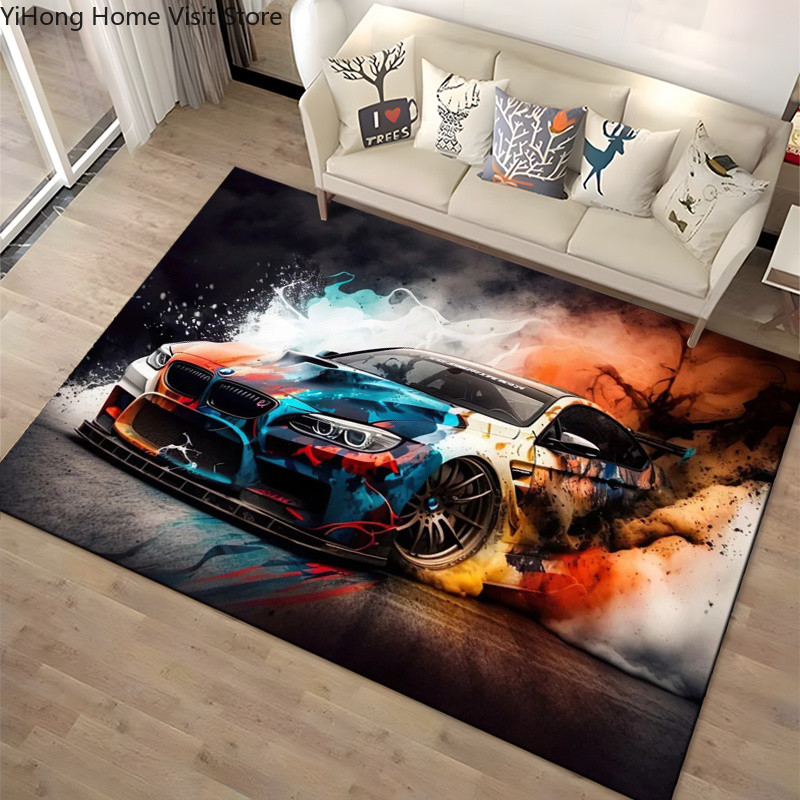 Kids Outdoor Lounge Chair - Racing Car Art RS7 RS6 E30