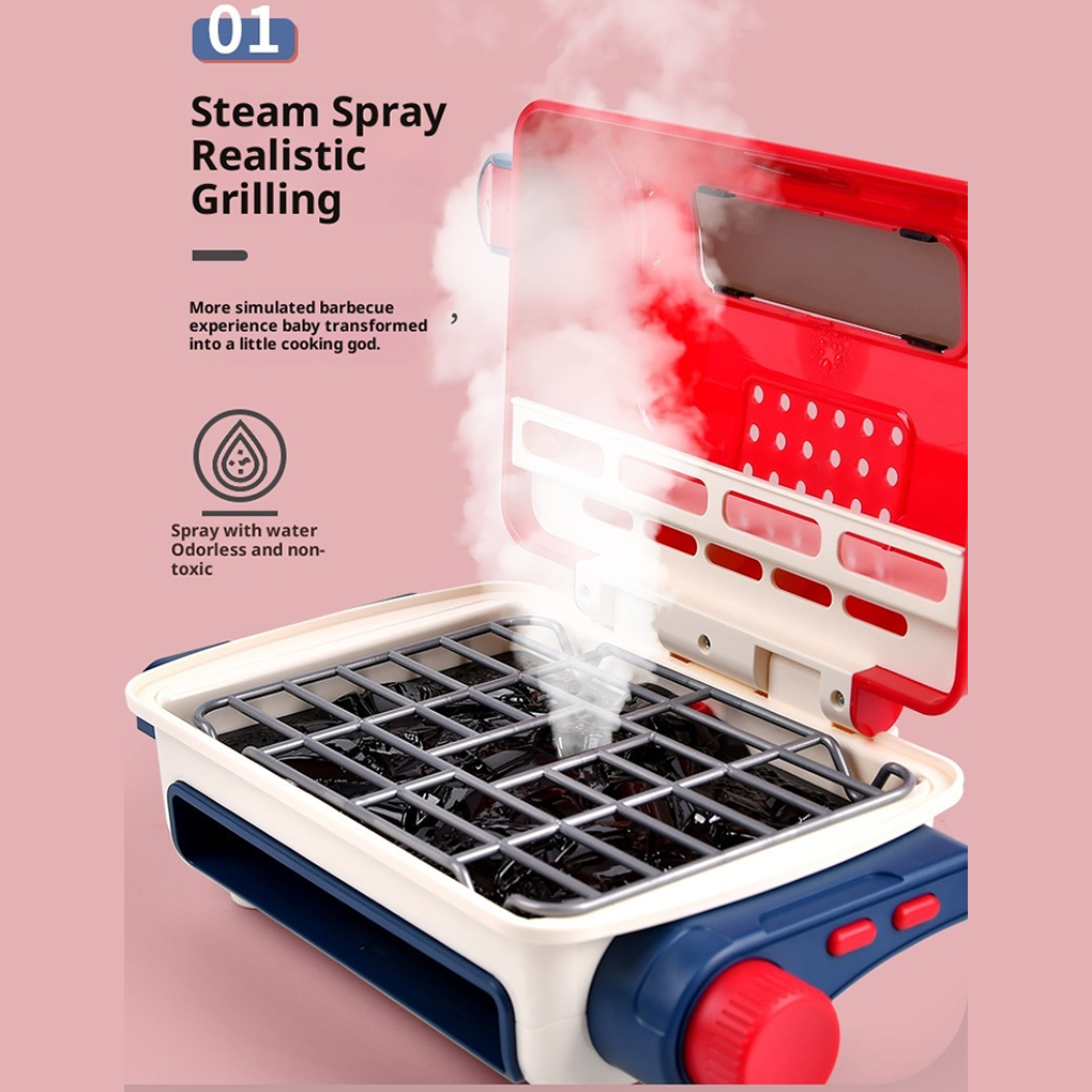Kids Outdoor Bbq - Kids BBQ Grill Toy with Spray