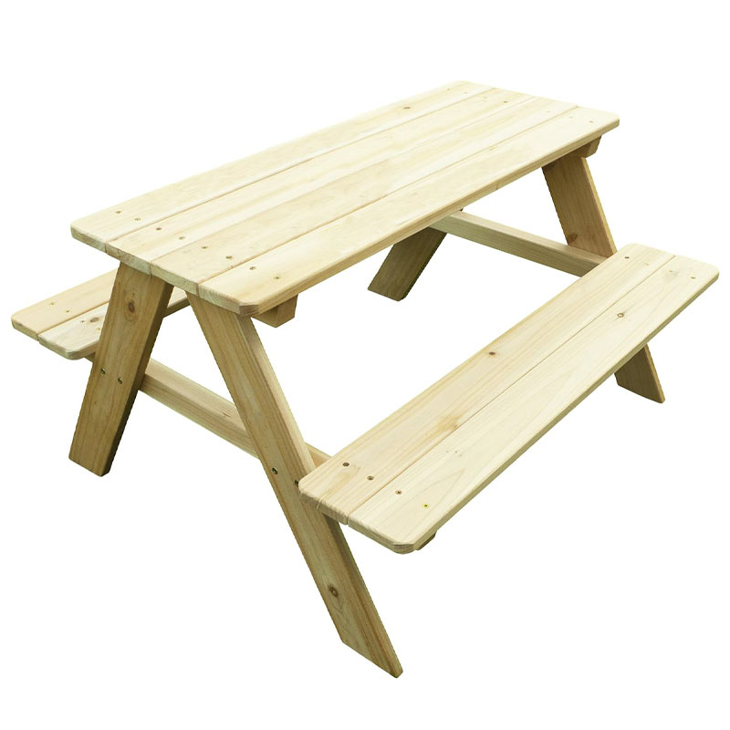Kids Outdoor Picnic Table - Outdoor Wooden Kids Picnic Table Bench