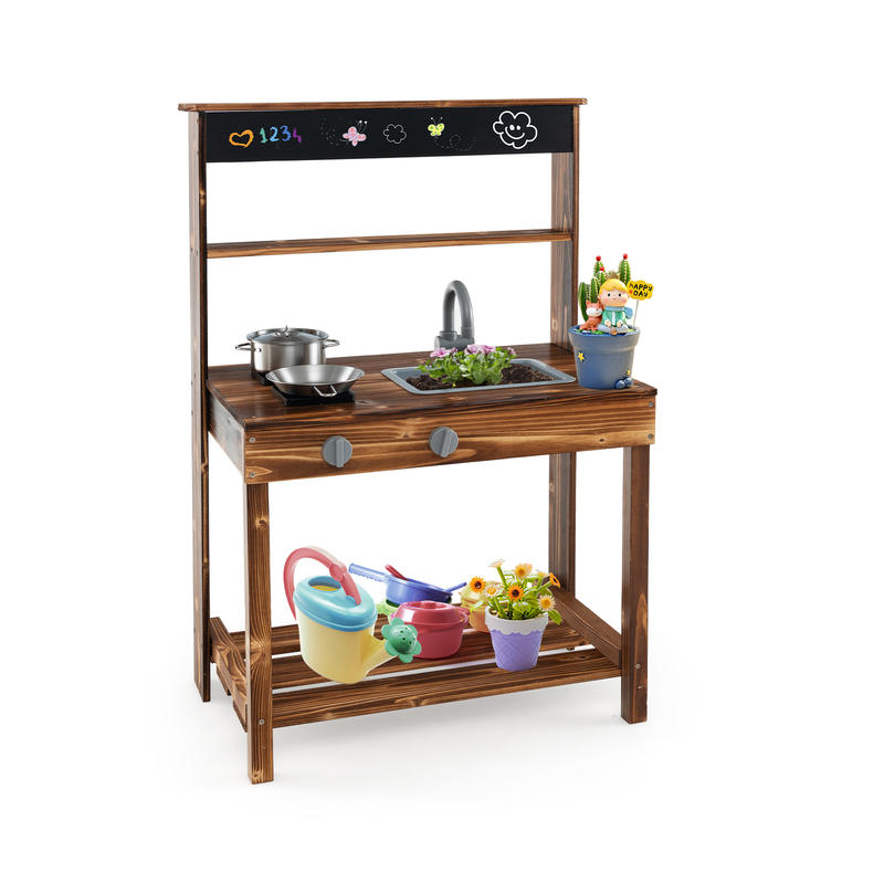 Outdoor Mud Kitchen for Kids w - огляд і ціна Kids Outdoor Sink