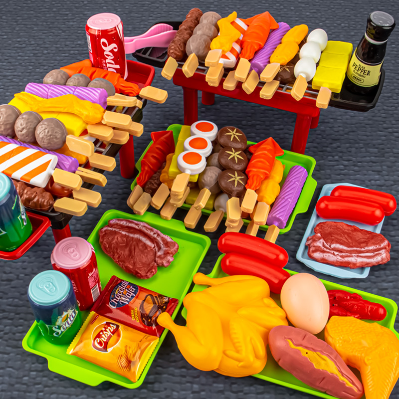 Mini Kitchen Pretend Play Toys - огляд і ціна Kids Outdoor Bbq