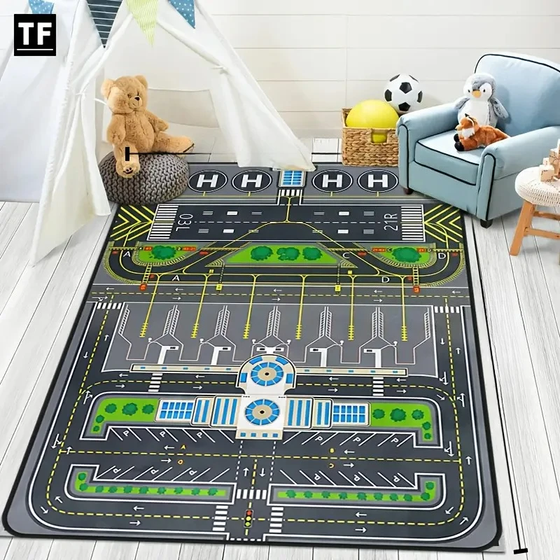 Kids Play Mat Area Rugs Airpor - огляд і ціна Kids Outdoor Play Area