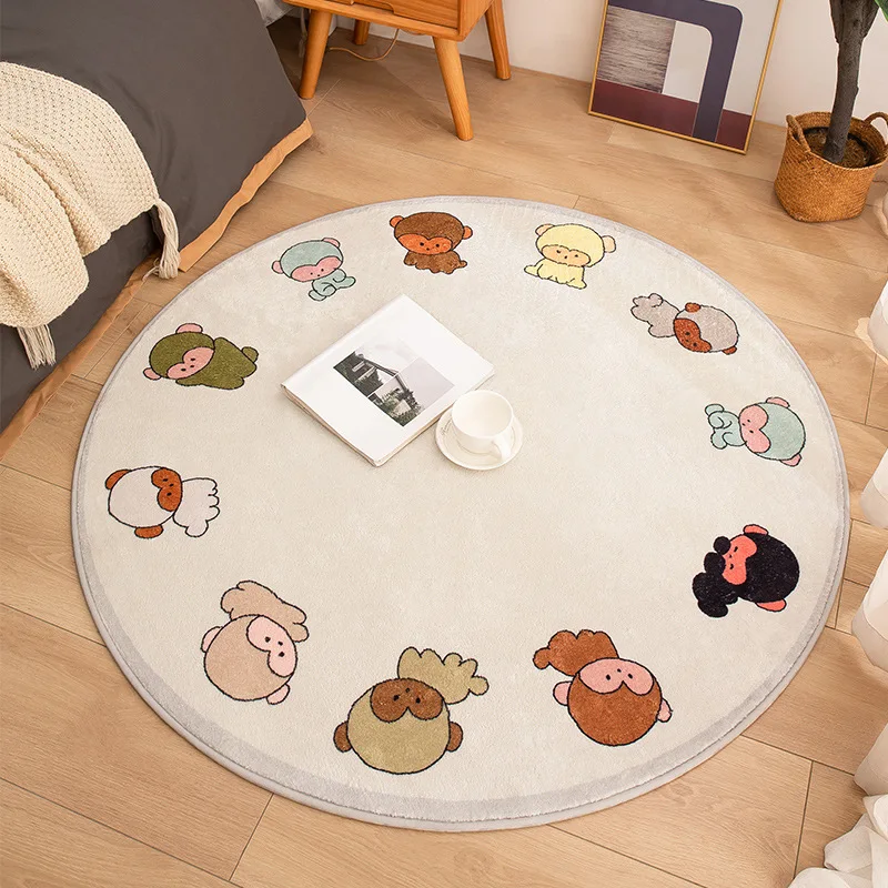 Cartoon Cute Animal Round Carp - огляд і ціна Kids Outdoor Lounge Chair