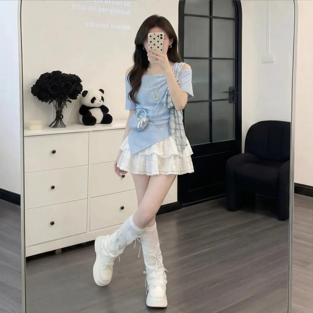 Women's Korean Summer Sweet Bl - огляд і ціна Tee Ball Set