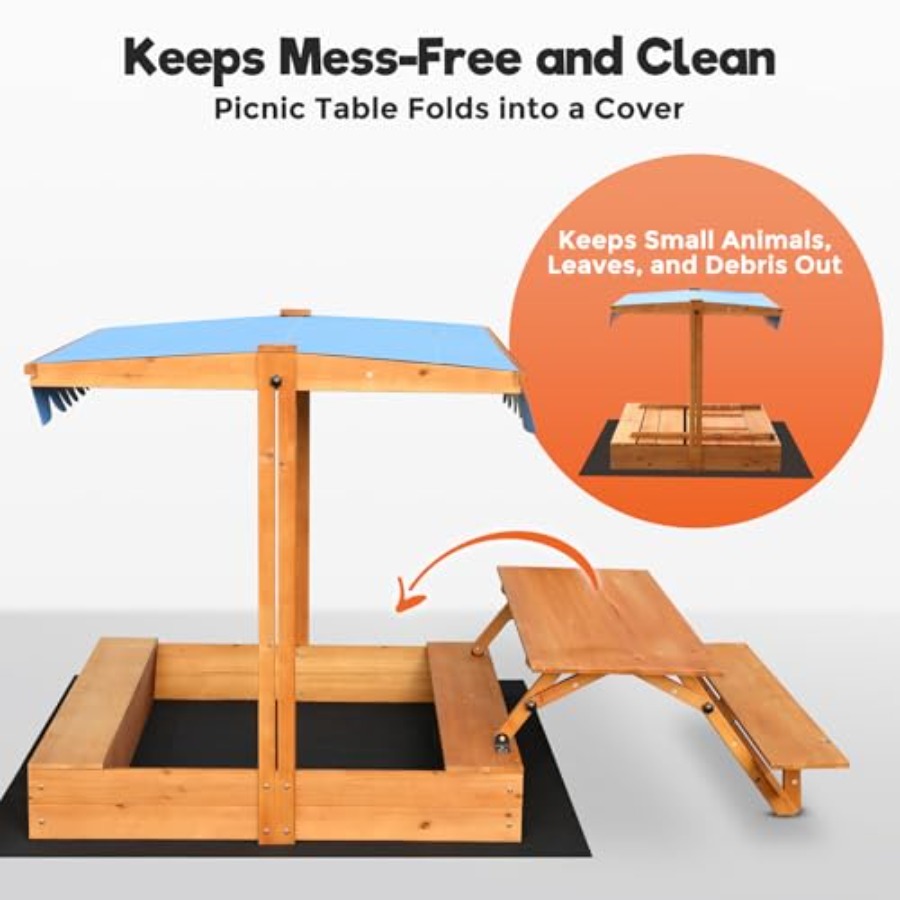 Backyard outdoor kids wooden s - огляд і ціна Kids Outdoor Picnic Table