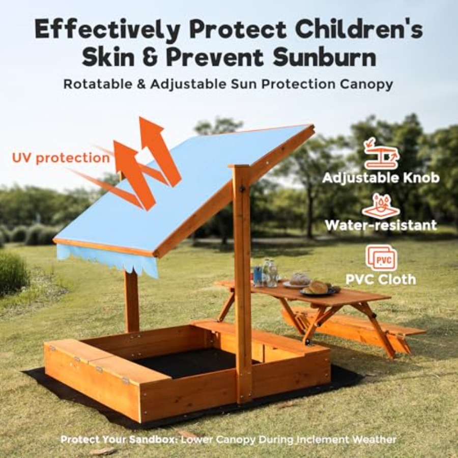 Backyard outdoor kids wooden s - огляд і ціна Kids Outdoor Picnic Table