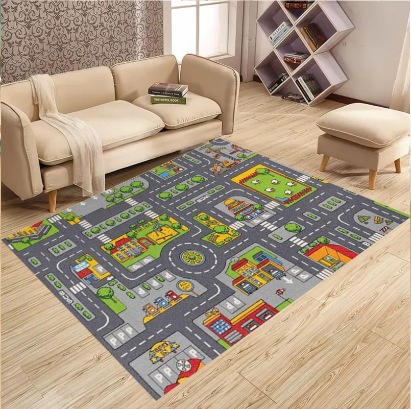 Race Track Rug,Race Map Rug,F1 - огляд і ціна Kids Outdoor Play Area