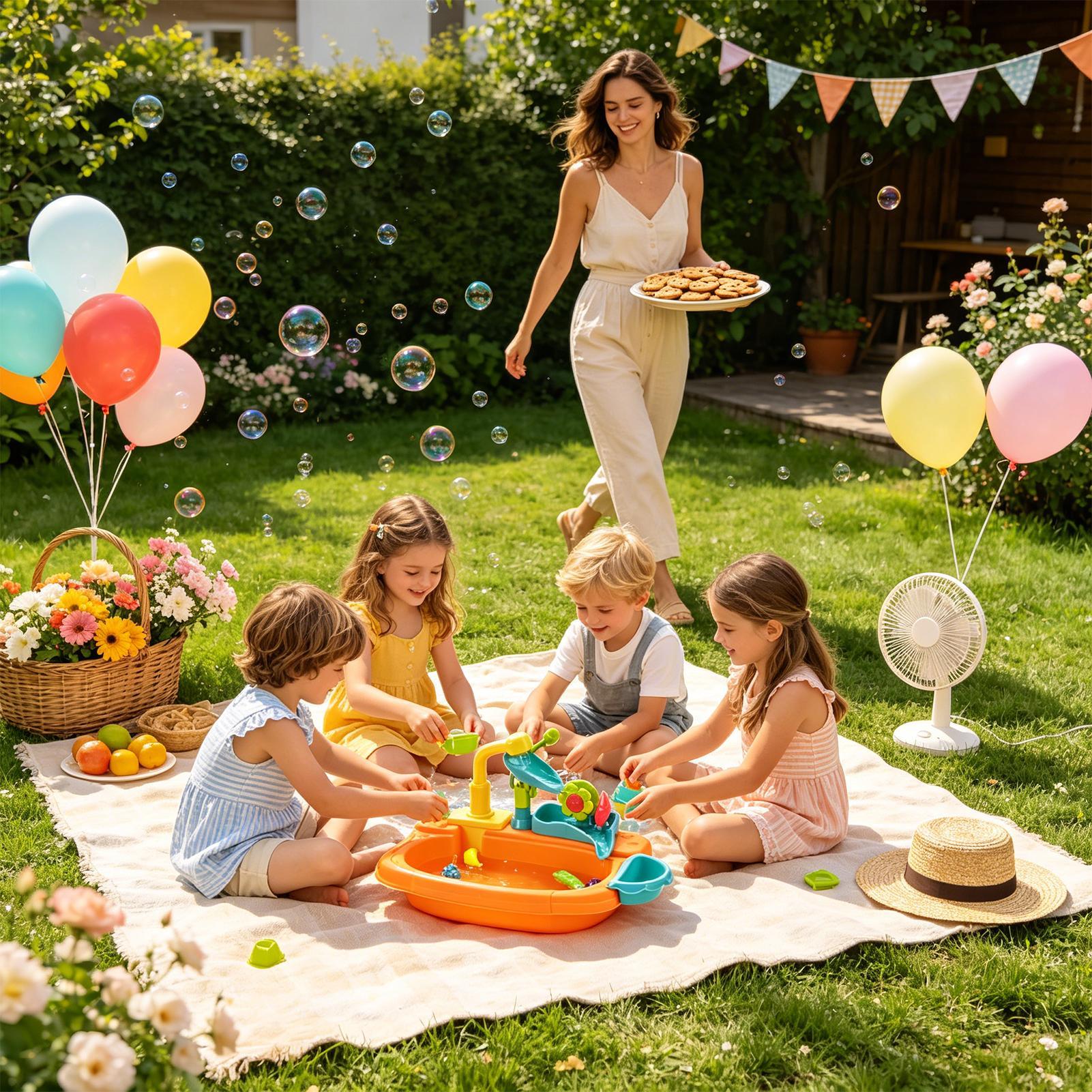 Sink Toy Automatic Battery Ope - огляд і ціна Kids Outdoor Sink