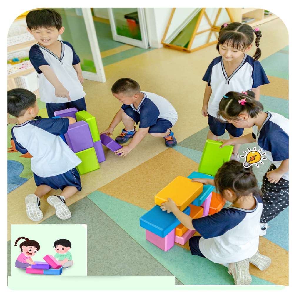 Kids Safety Foam Blocks Steppi - огляд і ціна Stepping Stone Foam