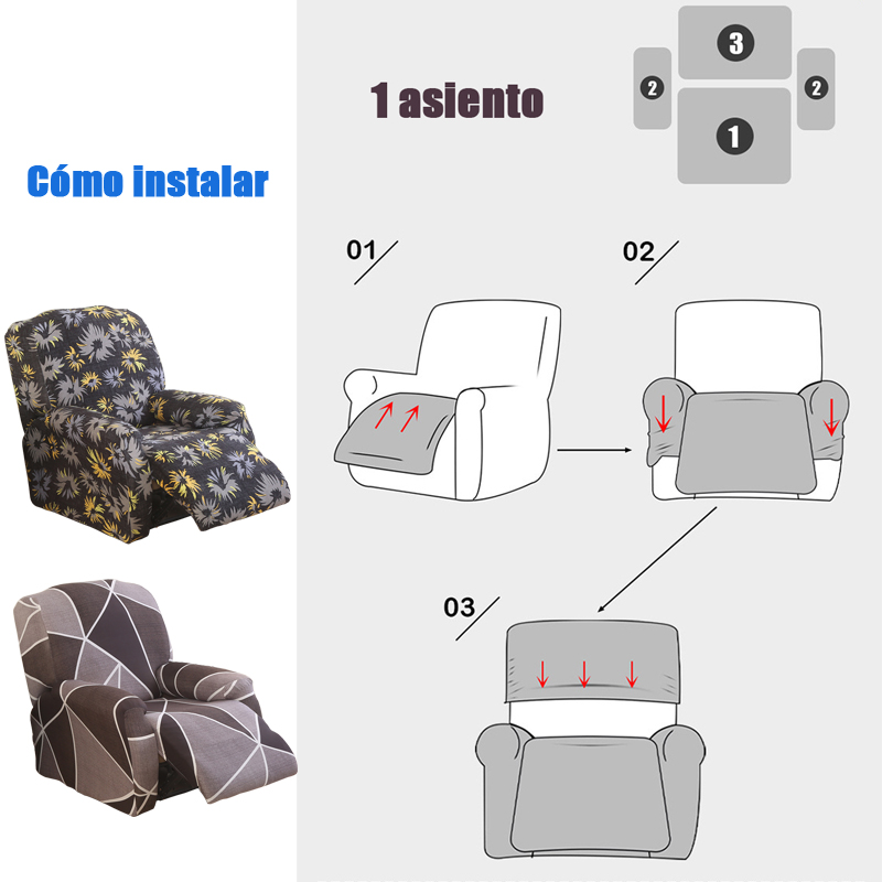 Recliner Stretch Couch Cover f - огляд і ціна Kids Outdoor Lounge Chair