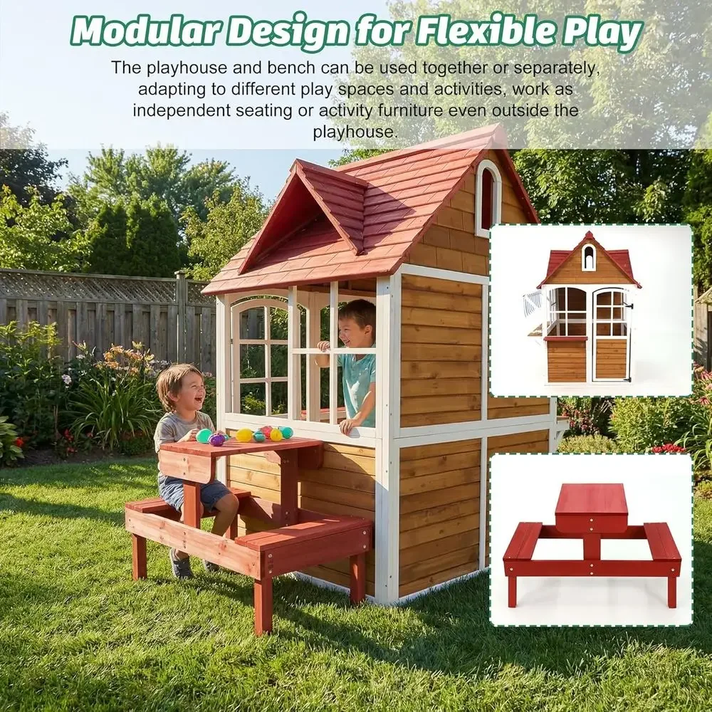 Large Solid Wood Outdoor Kids  - огляд і ціна Kids Outdoor Sink