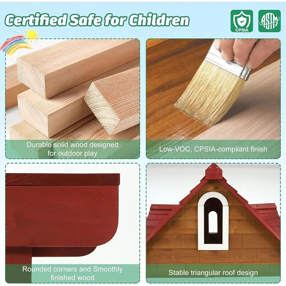 Large Solid Wood Outdoor Kids  - огляд і ціна Kids Outdoor Sink