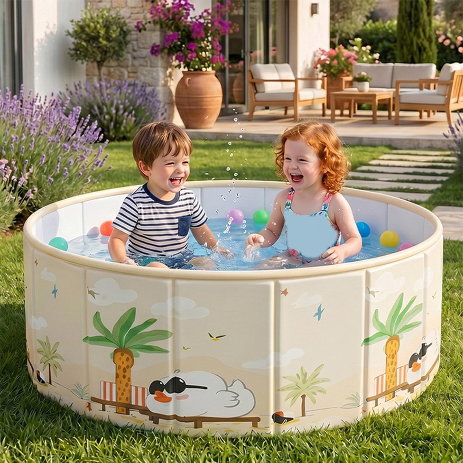 Thickened Bathtub Foldable Dog - огляд і ціна Kids Outdoor Pool
