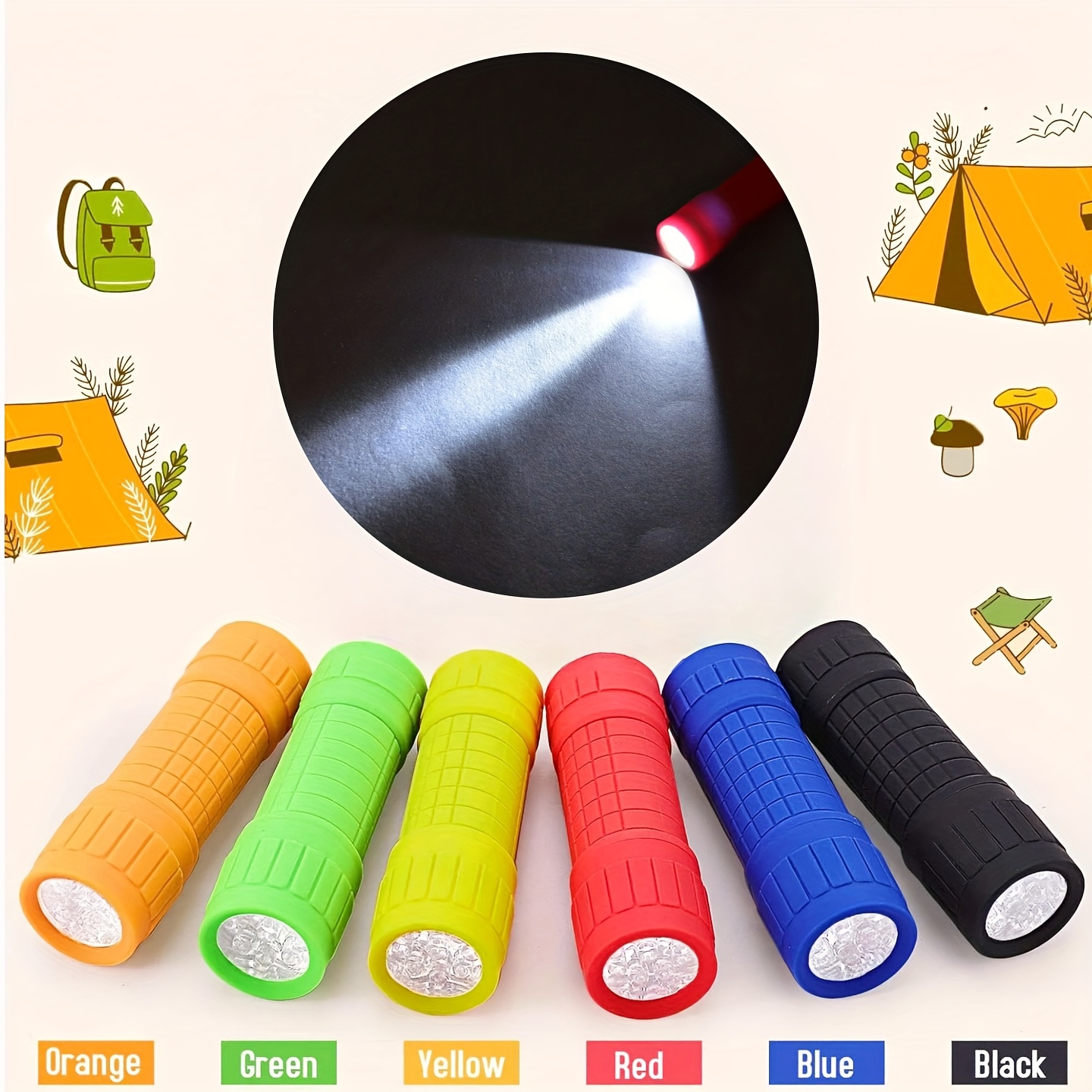 Mini Portable Flashlight Nine  - огляд і ціна Outdoor Kid