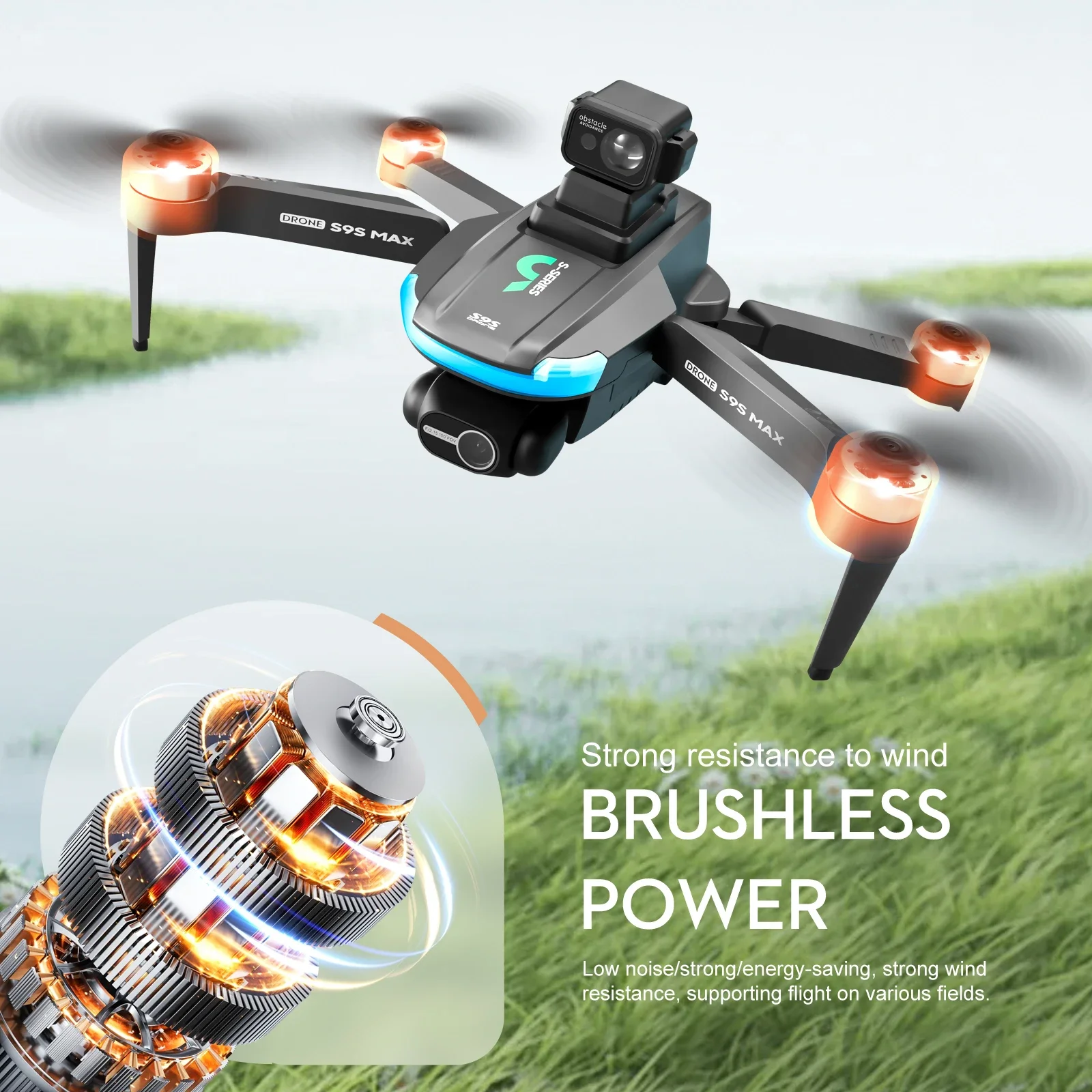 NEW S9S MAX MINI Drone 4K 2-Ax - огляд і ціна Kids Outdoor Toy Storage