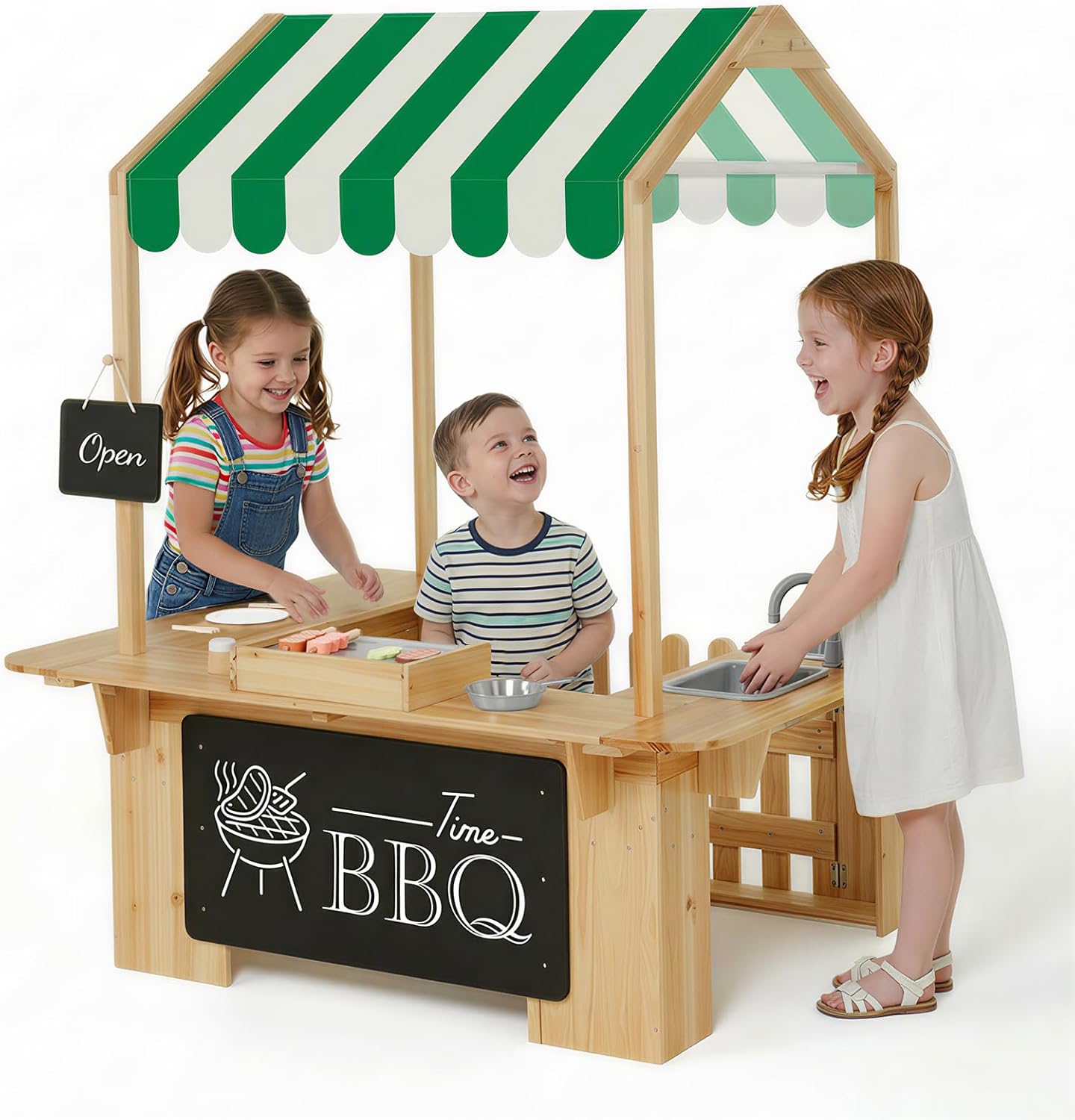 Kids Outdoor Playhouse, Mud Ki - огляд і ціна Kids Outdoor Bbq