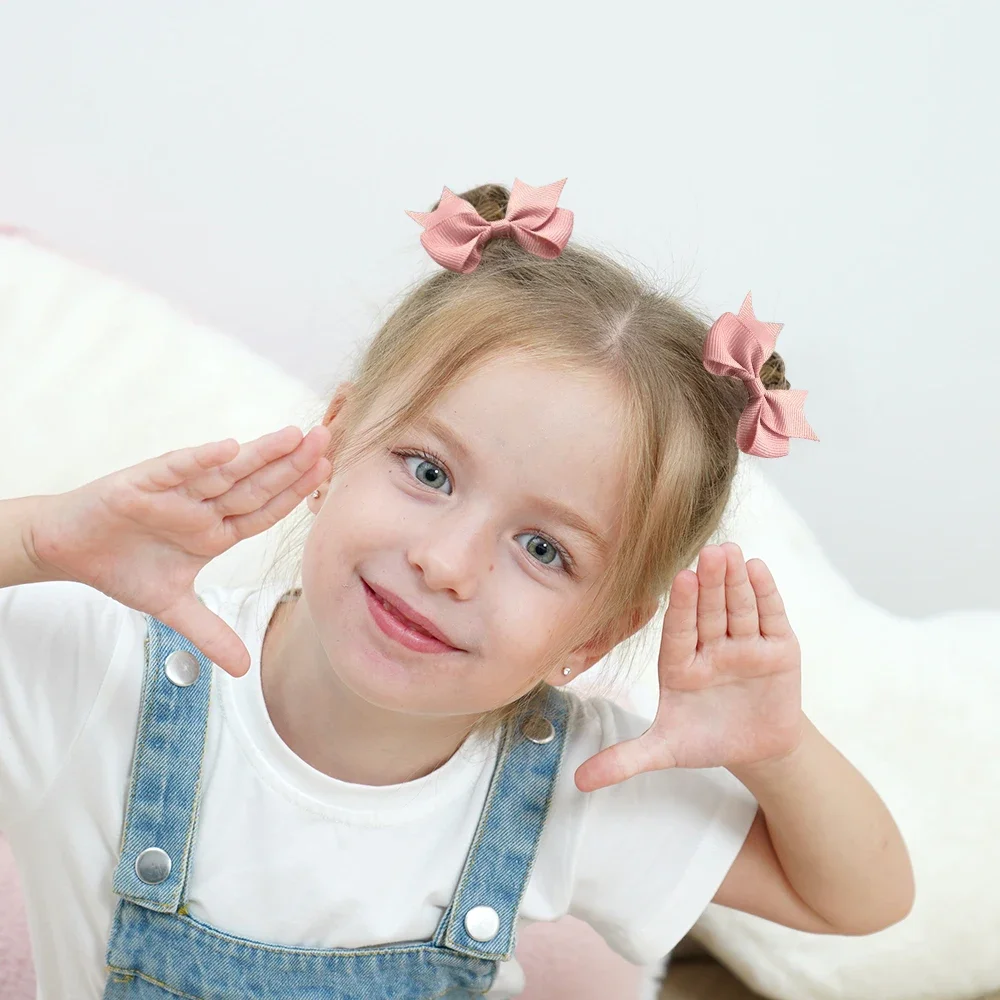 10Pcs Bows Elastic Hair rubber - огляд і ціна Kids Outdoor Decor