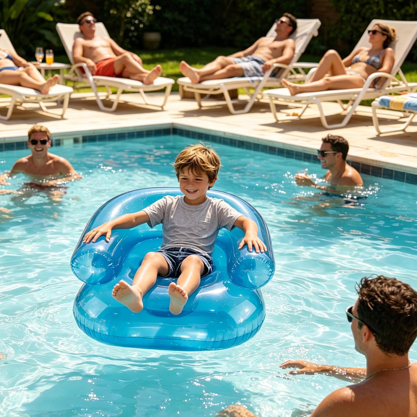 Inflatable Chair For Kids Thic - огляд і ціна Kids Outdoor Pool