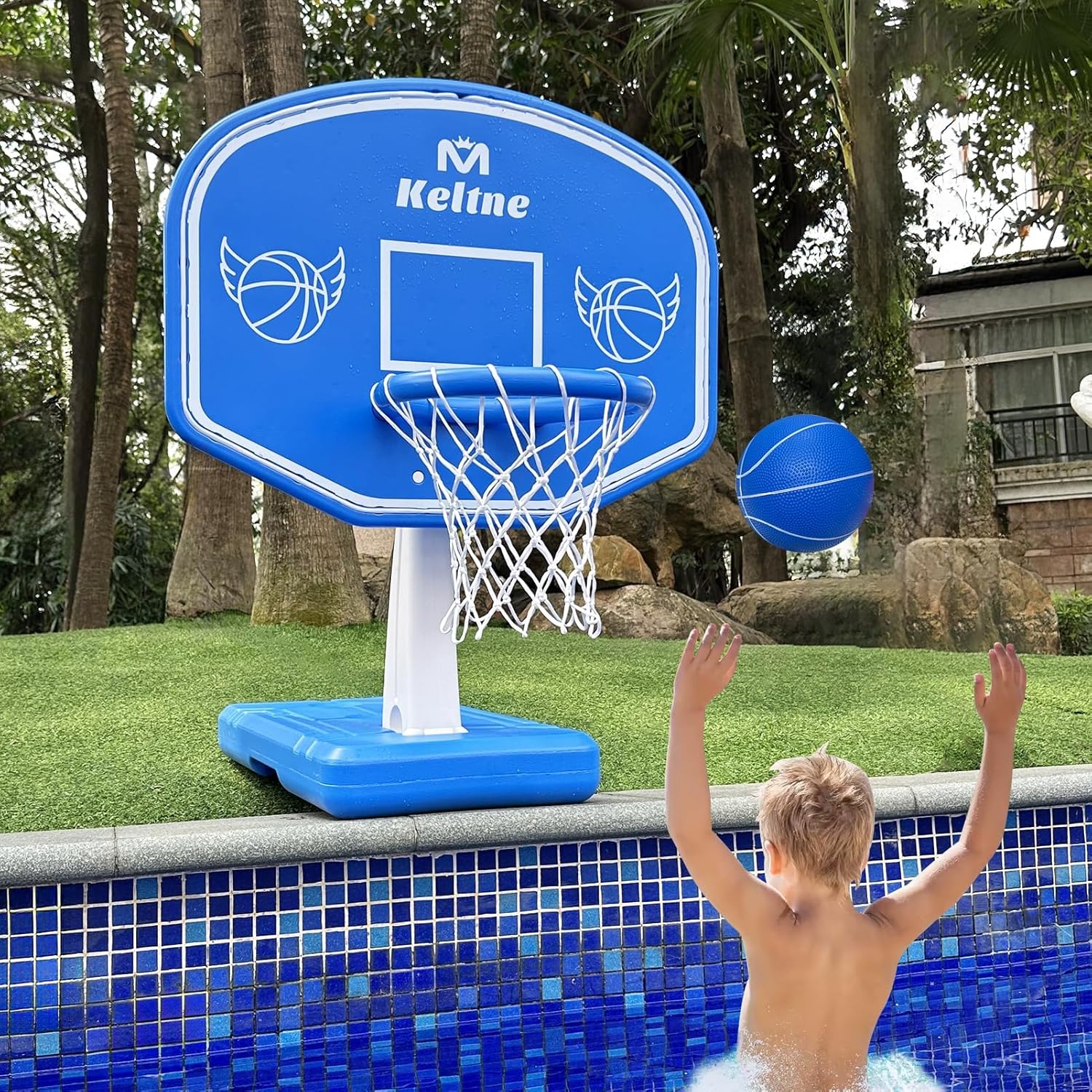Large Swimming Pool Basketball - огляд і ціна Outdoor Kid