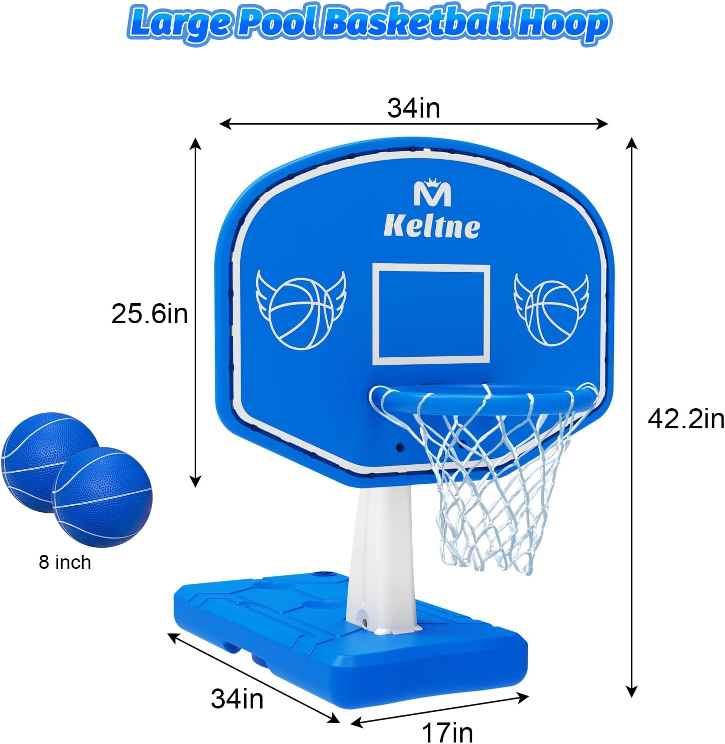 Large Swimming Pool Basketball - огляд і ціна Outdoor Kid