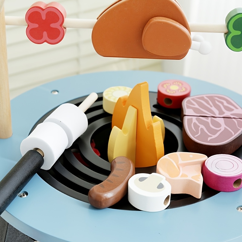 Wooden Barbecue Playset For Ki - огляд і ціна Kids Outdoor Bbq