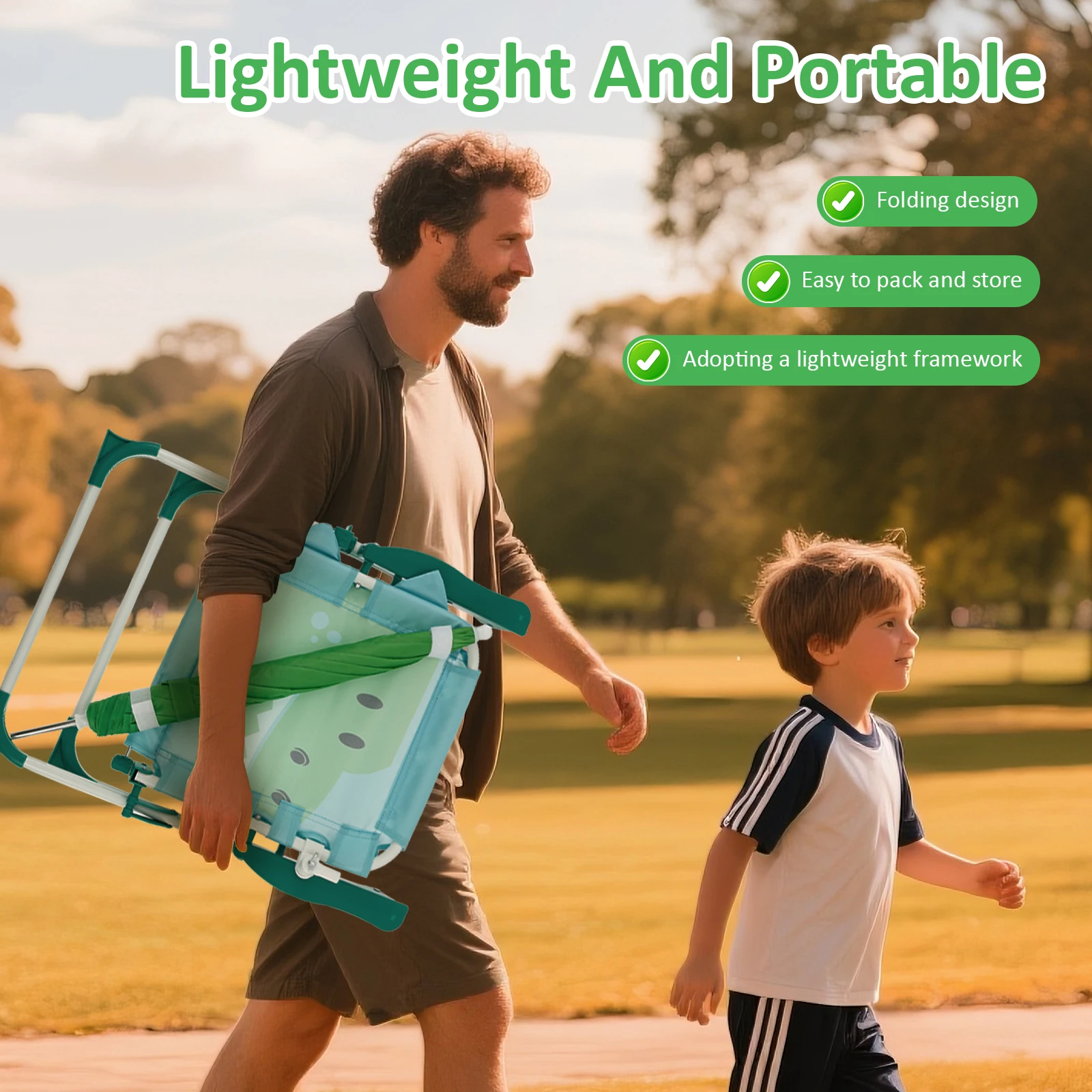 Kids Folding Beach Chair With  - огляд і ціна Kids Outdoor Lounge Chair