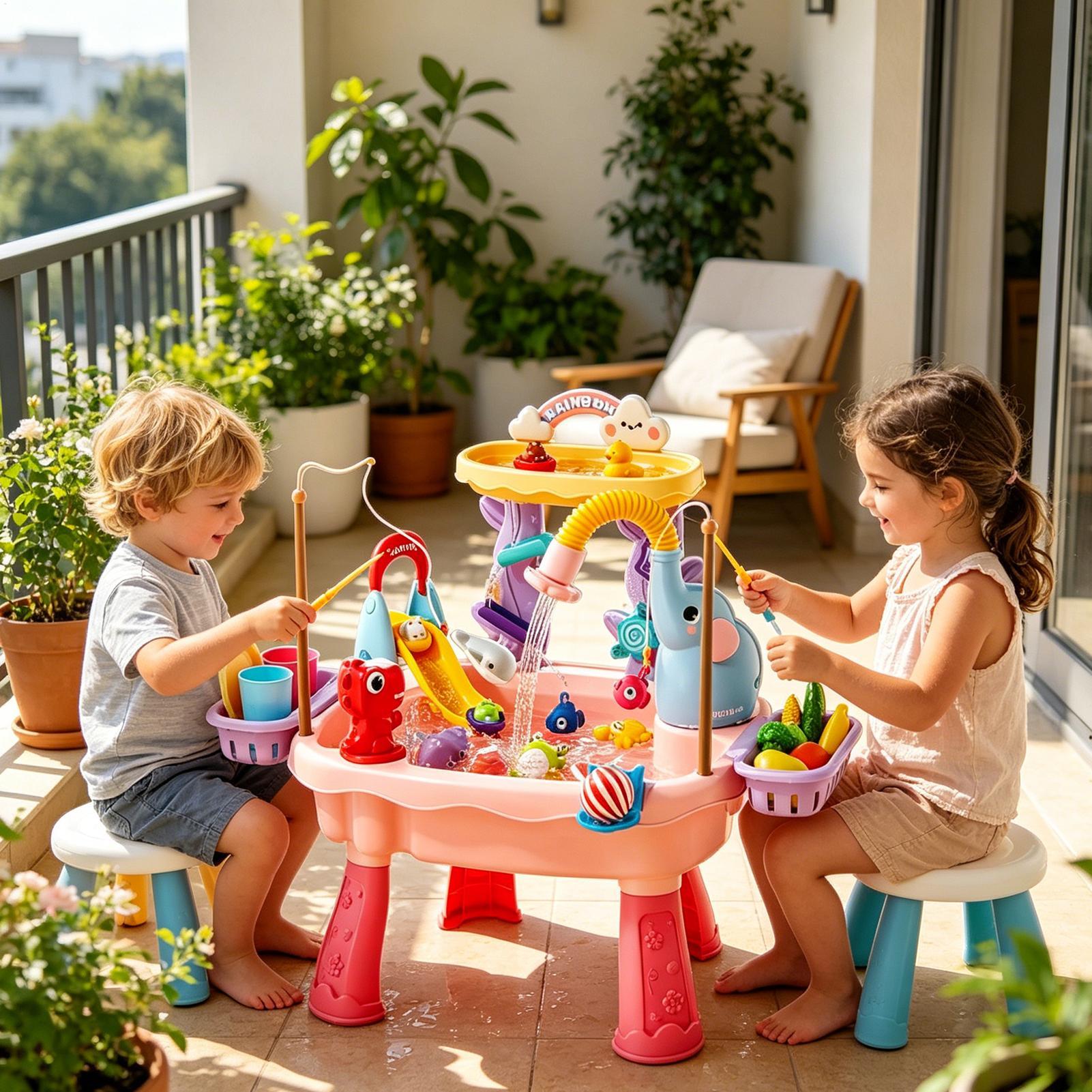 Upgraded Toddler Water Table K - огляд і ціна Kids Outdoor Sink