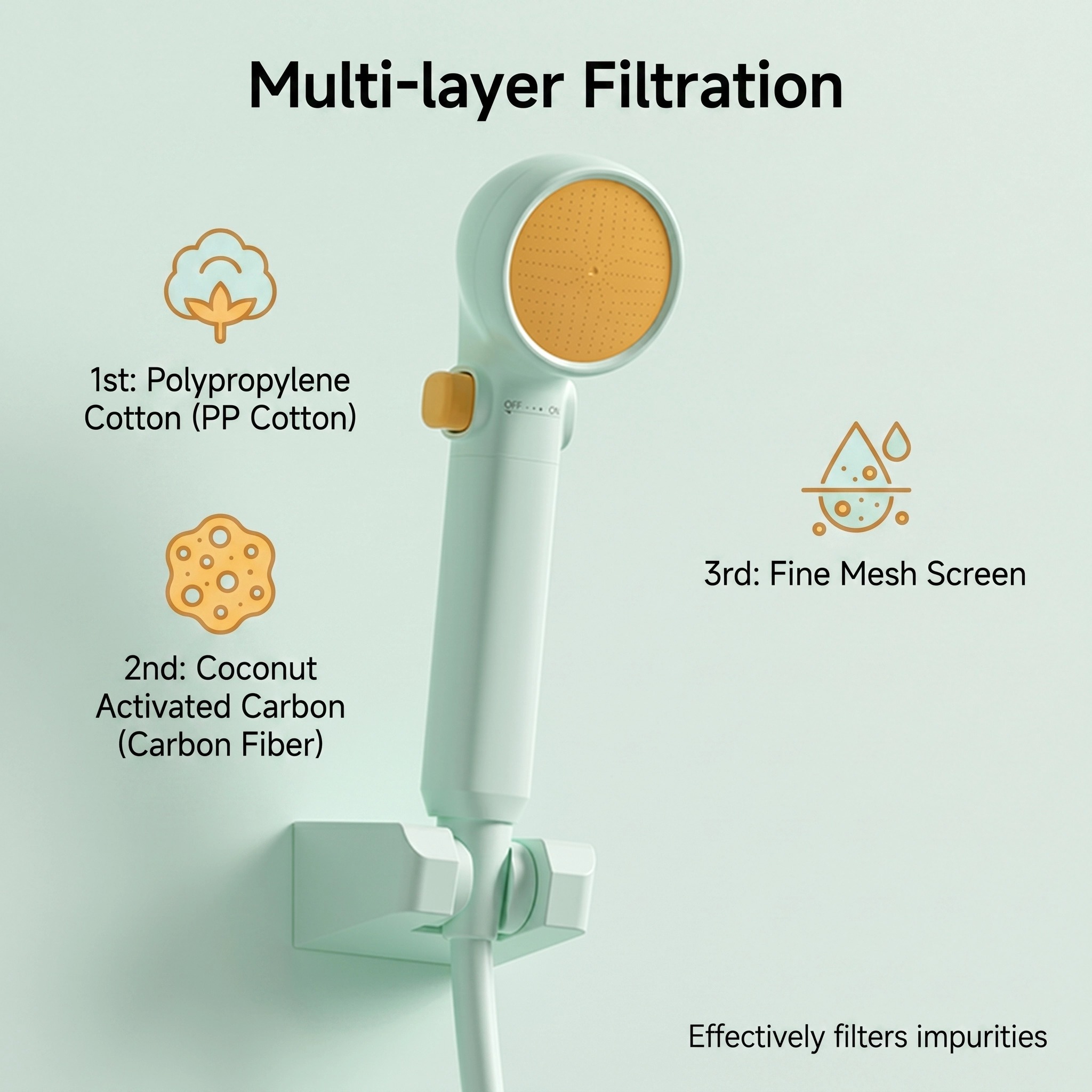 Filter Portable Shower Head Fo - огляд і ціна Outdoor Kid