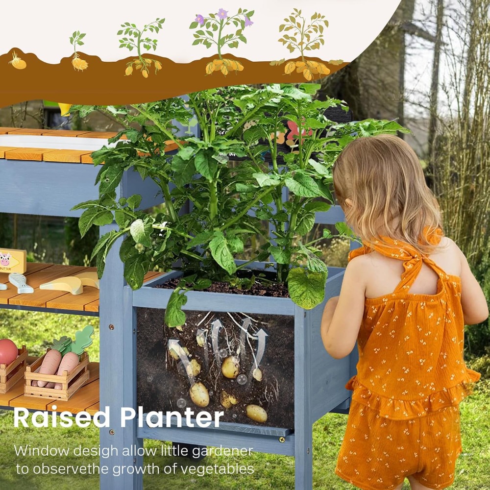 US Shipping Mud Kitchen for Ki - огляд і ціна Kids Outdoor Sink