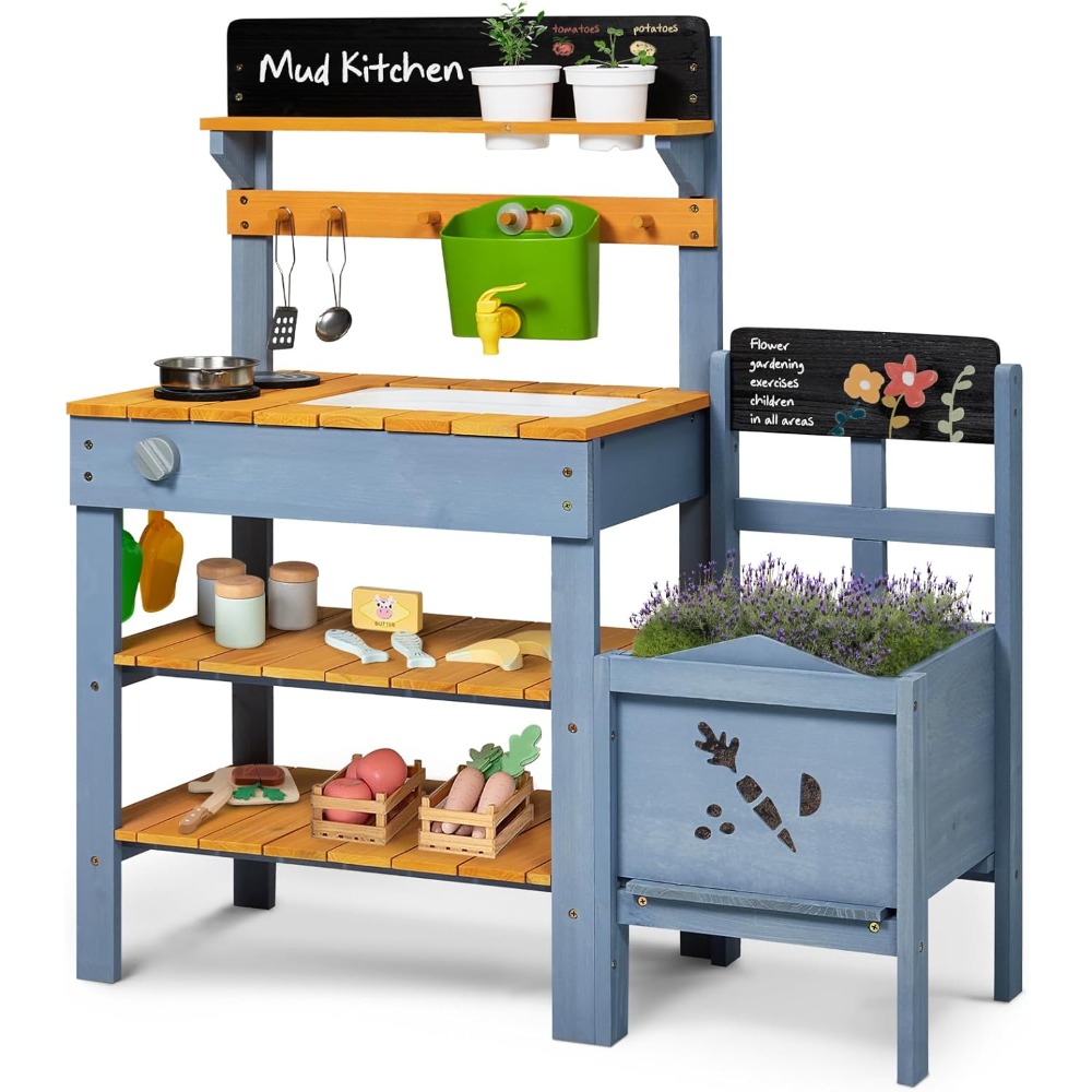US Shipping Mud Kitchen for Ki - огляд і ціна Kids Outdoor Sink