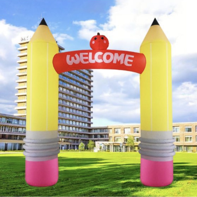 9FT Inflatable Pencil Arch Dec - огляд і ціна Kids Outdoor Decor