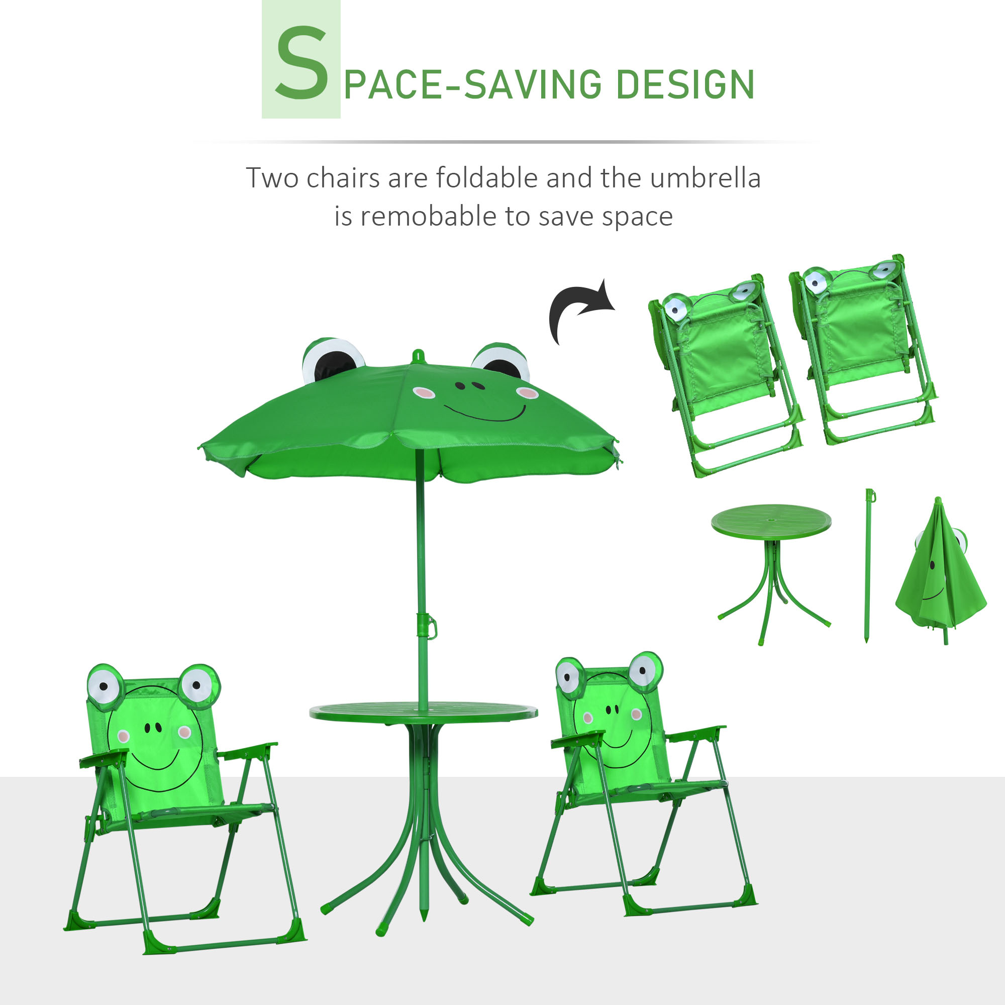 Kids Table and Chair Set, Outd - огляд і ціна Kids Outdoor Picnic Table