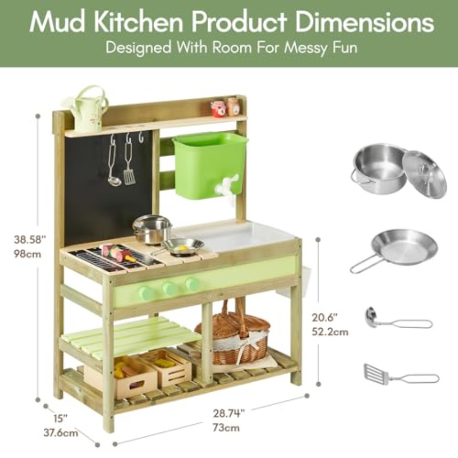 Outdoor mud kitchen for kids:  - огляд і ціна Kids Outdoor Sink