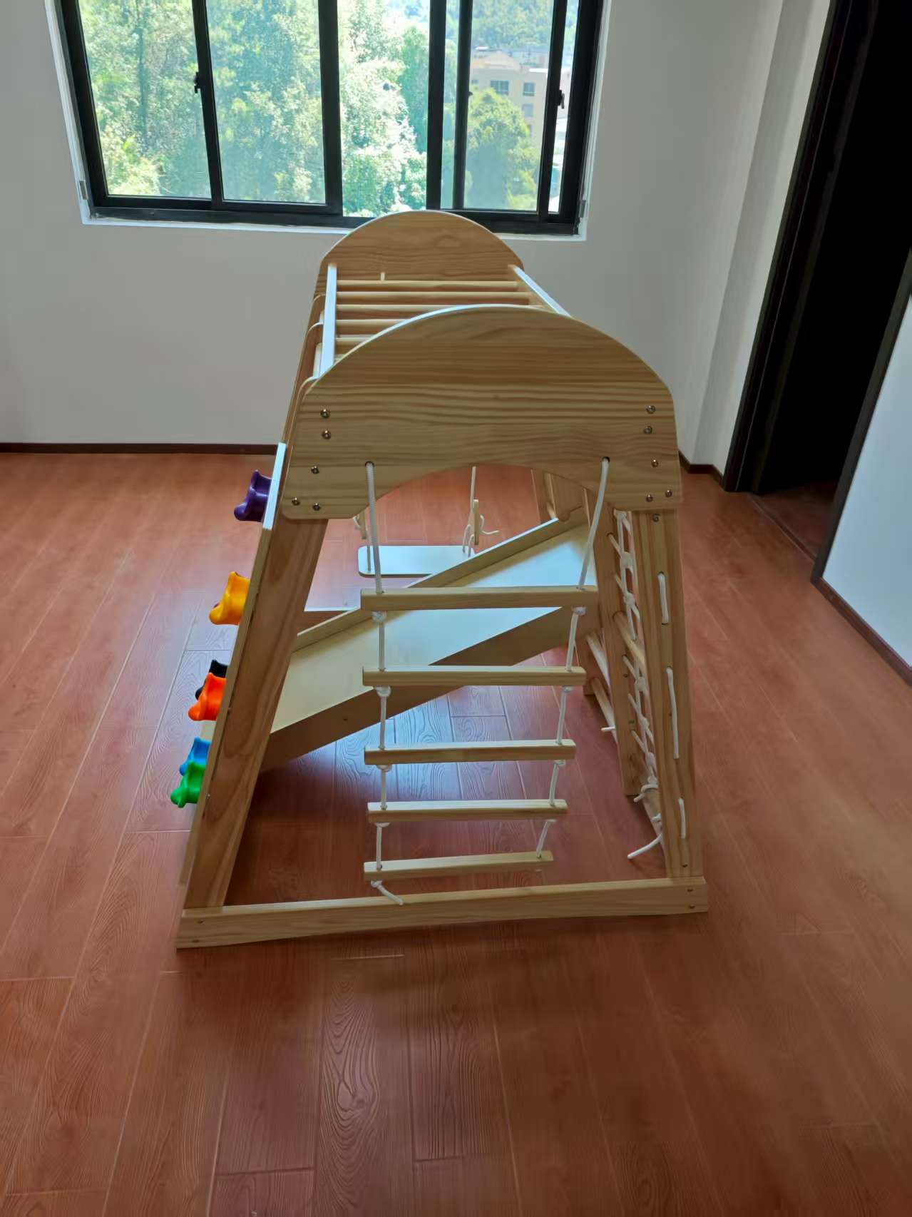 Wooden Kids Climbing Frame Lad - огляд і ціна Kids Outdoor Frame