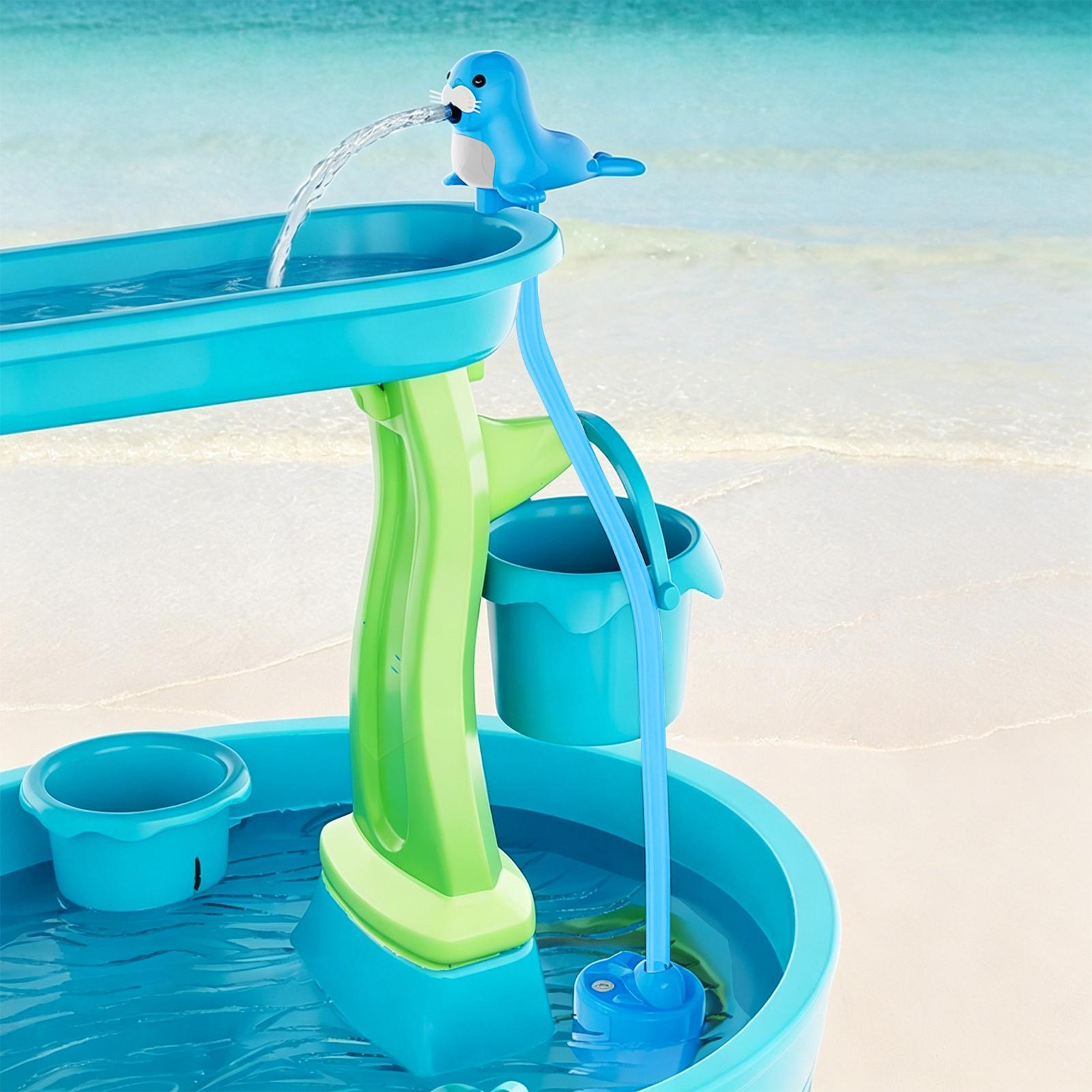 Rechargeable Water Table Spray - огляд і ціна Kids Outdoor Picnic Table