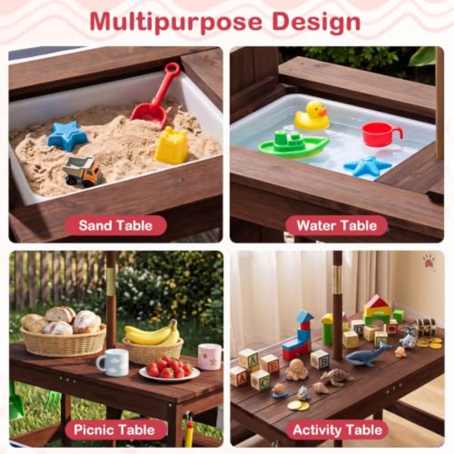 Outdoor kids picnic table for  - огляд і ціна Kids Outdoor Picnic Table