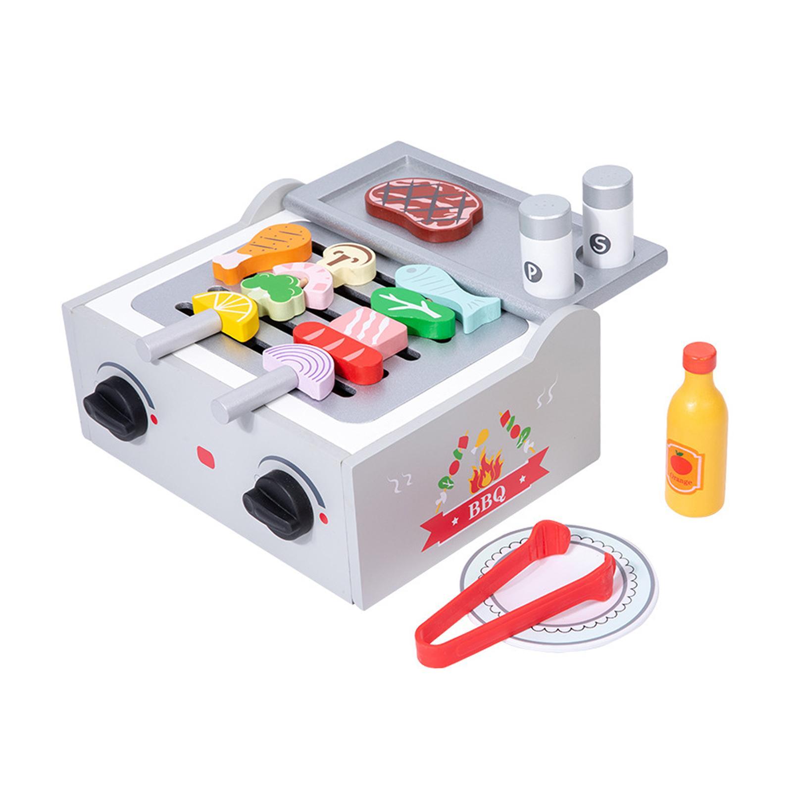 Kids Wooden Barbecue Playset - - огляд і ціна Kids Outdoor Bbq