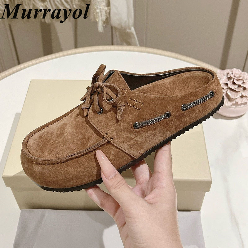 Lazy Mules Women Cow Suede Clo - огляд і ціна Kids Outdoor Shoes