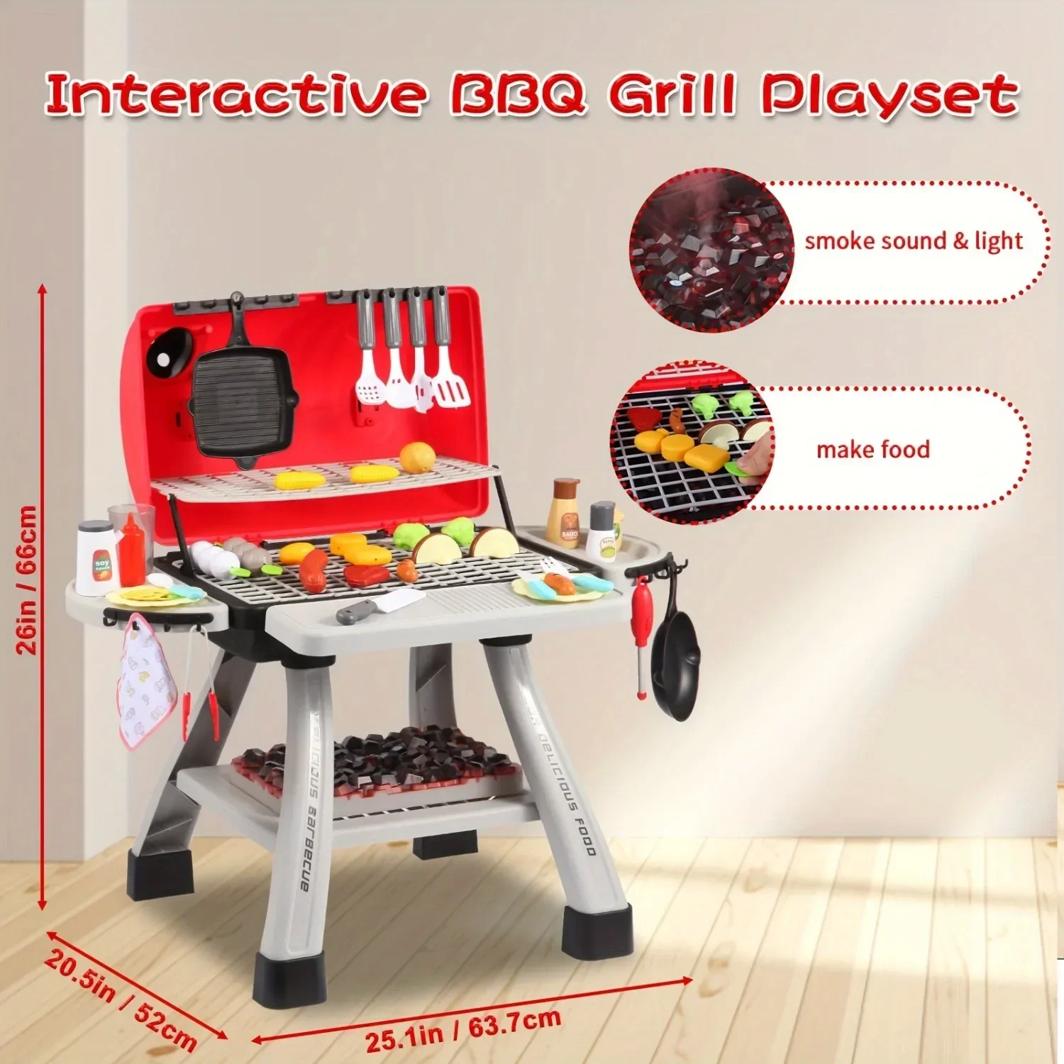 Barbecue Grill Toy Set Kids BB - огляд і ціна Kids Outdoor Bbq