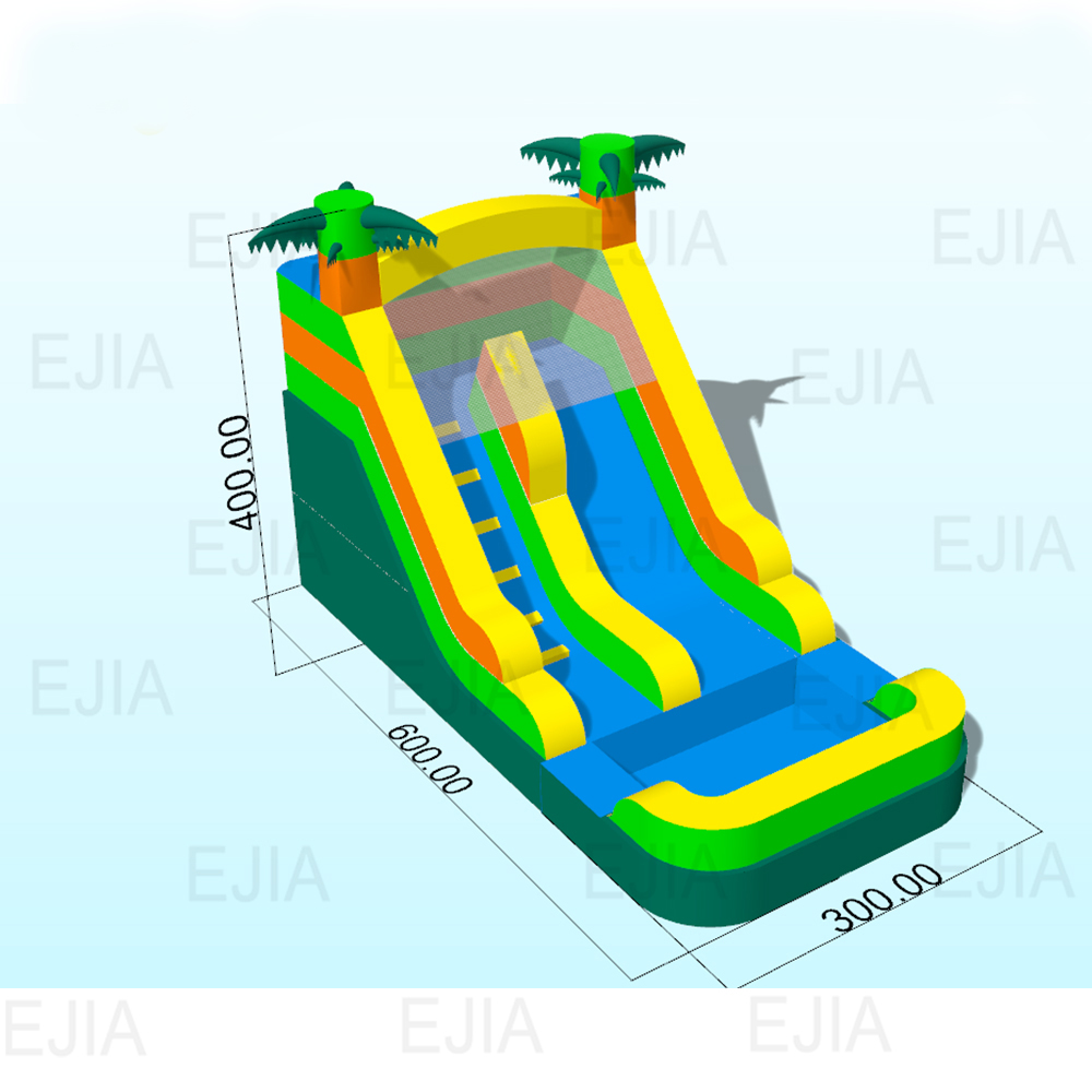 Backyard Inflatable Slides wit - огляд і ціна Kids Outdoor Pool