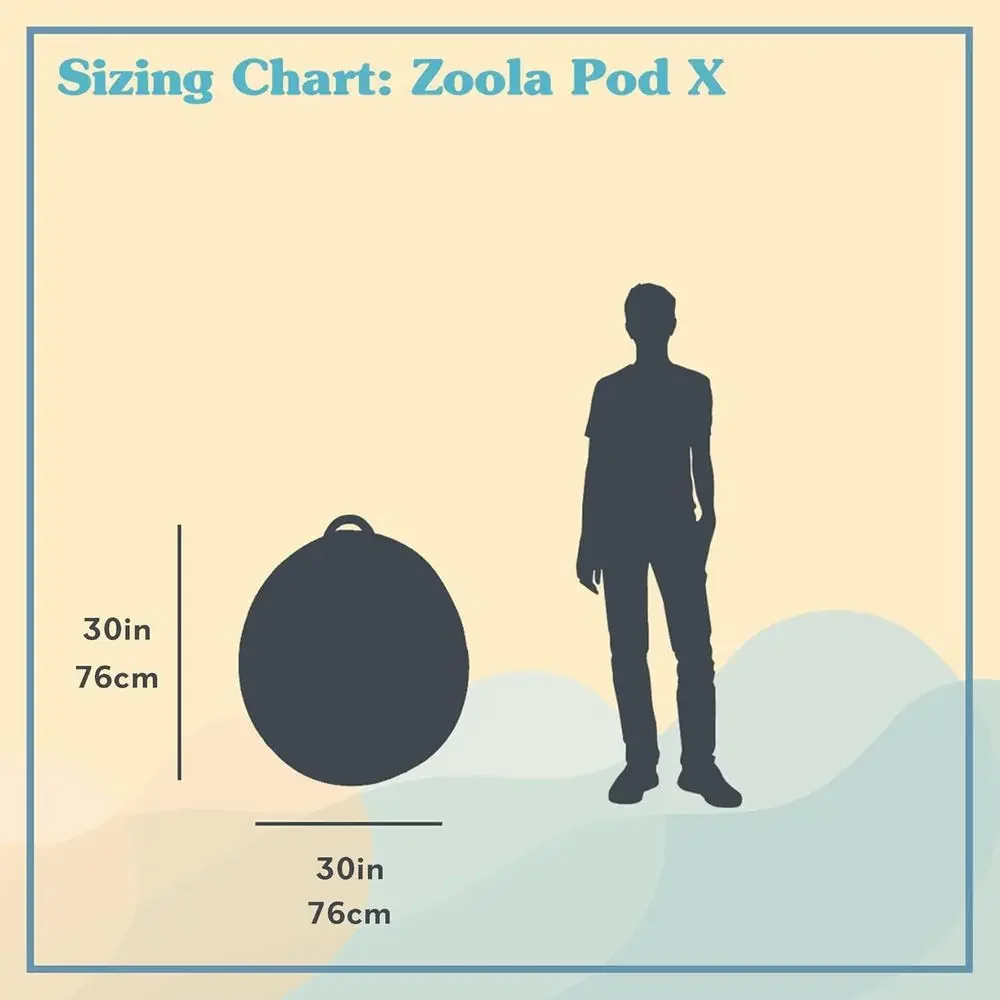 Zoola Pod X Outdoor Bean Bag C - огляд і ціна Kids Outdoor Lounge Chair