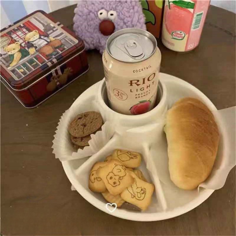 21cm Breakfast Divided Plate P - огляд і ціна Kids Outdoor Bbq