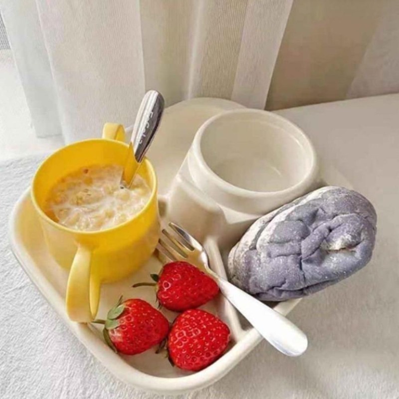 21cm Breakfast Divided Plate P - огляд і ціна Kids Outdoor Bbq