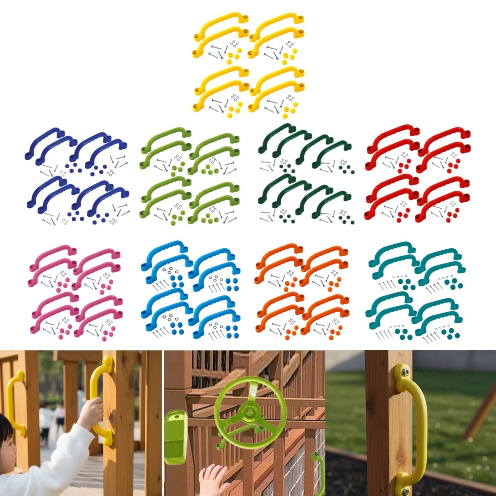 8Pcs Climbing Frame Handles Ea - огляд і ціна Kids Outdoor Frame