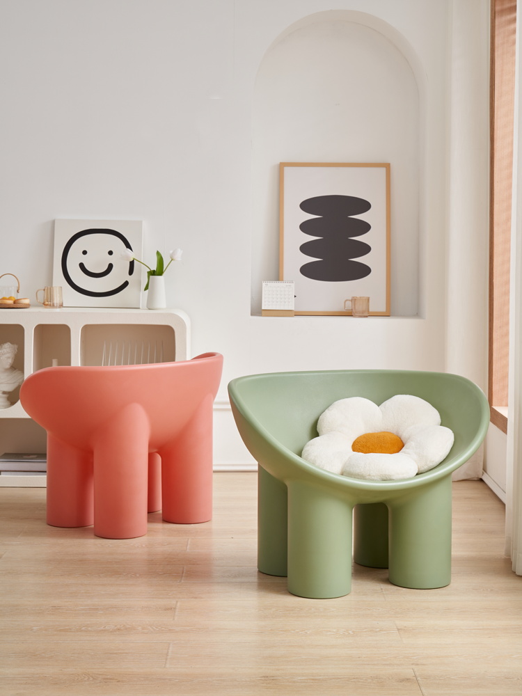 Scandinavian-Style Plastic Ele - огляд і ціна Kids Outdoor Lounge Chair