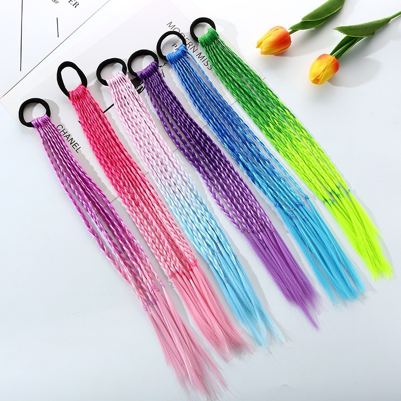1 PCS New Girls Colorful Wigs  - огляд і ціна Kids Outdoor Decor
