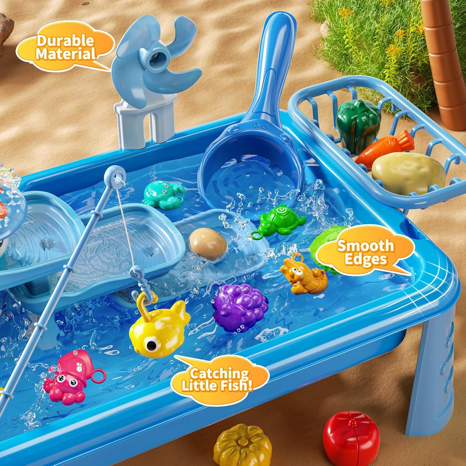 Water Table Play Sink Toy for  - огляд і ціна Kids Outdoor Picnic Table
