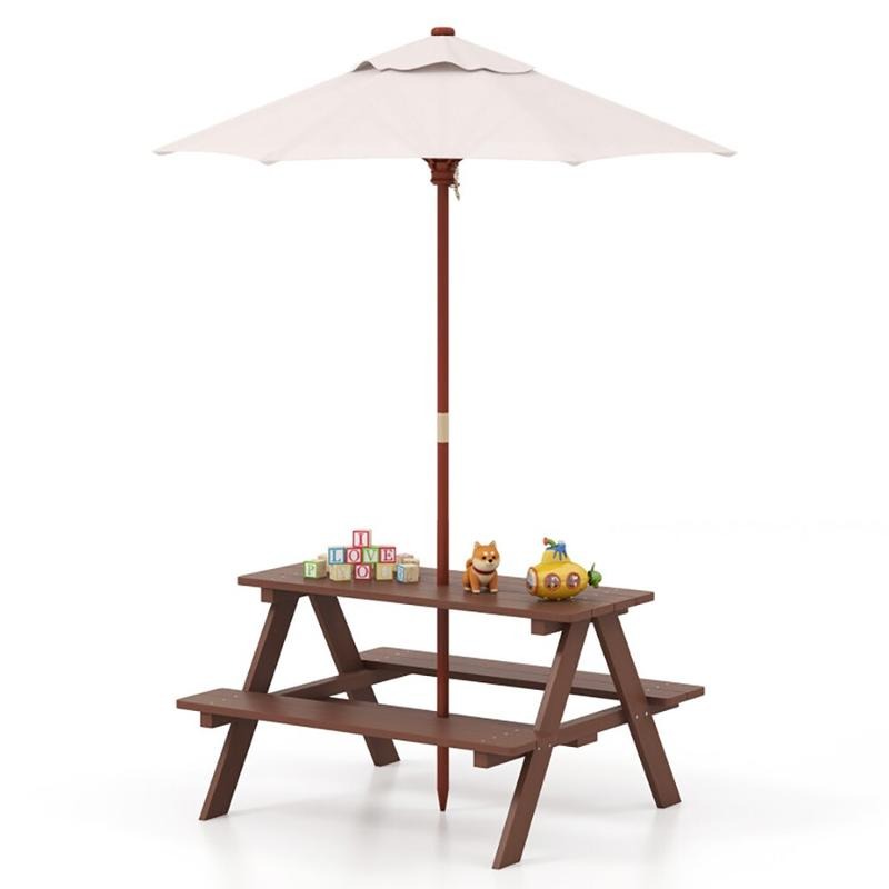 Outdoor 4-Seat Kids Picnic Tab - огляд і ціна Kids Outdoor Picnic Table
